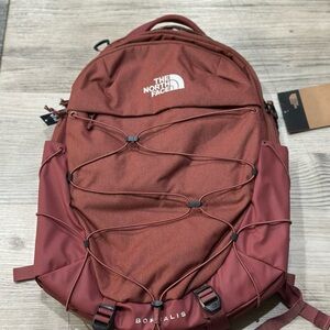 The North Face Womens Borealis Commuter Laptop Backpack Canyon Dust Dark Heather